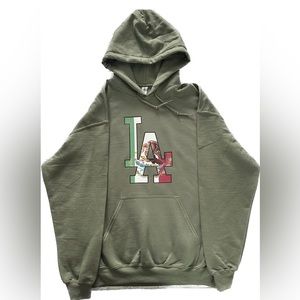 Brand new LA Mexican flag heavy blend sweater